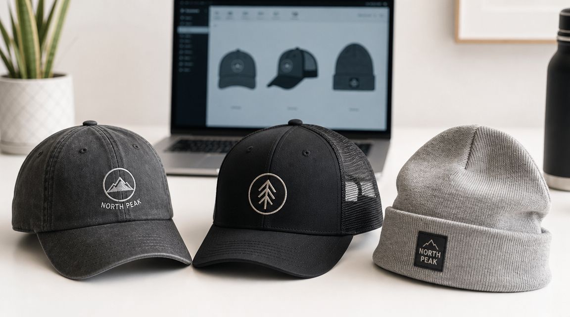 Cappelli personalizzati con logo: Guida completa 2026