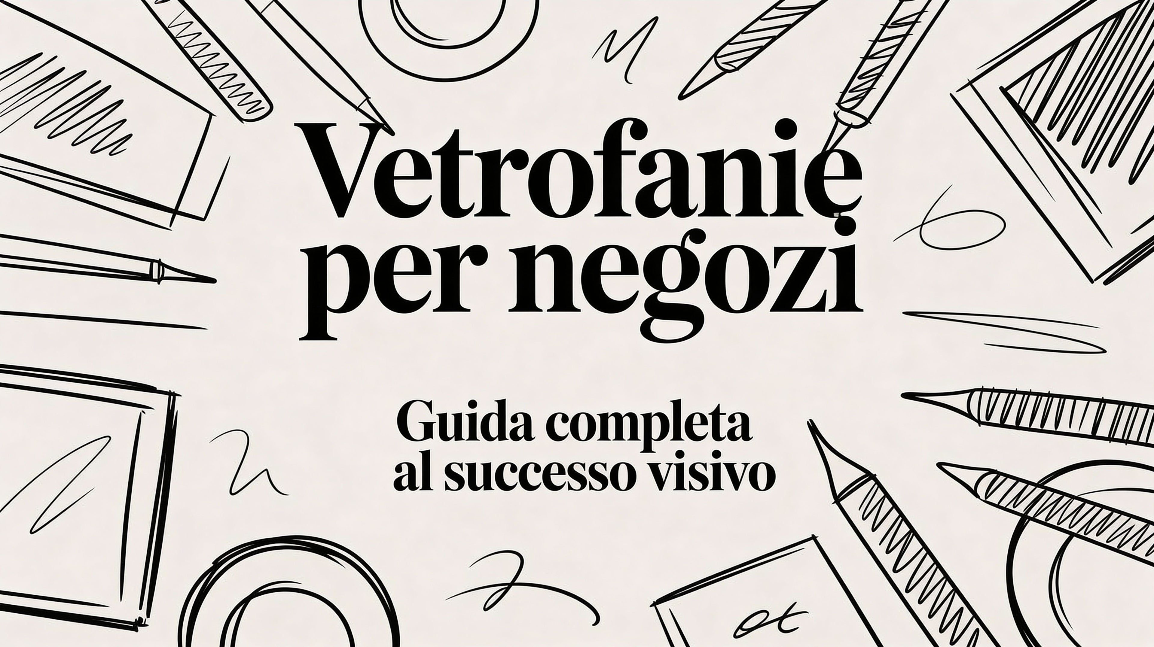 Vetrofanie per Negozi: Guida Completa al Successo Visivo