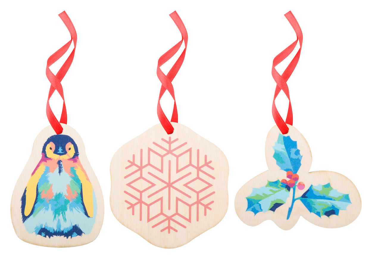 CreaJul Wood Decorazioni personalizzate per albero di Natale