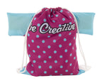 CreaDraw T Kids Sacca per bambini con coulisse