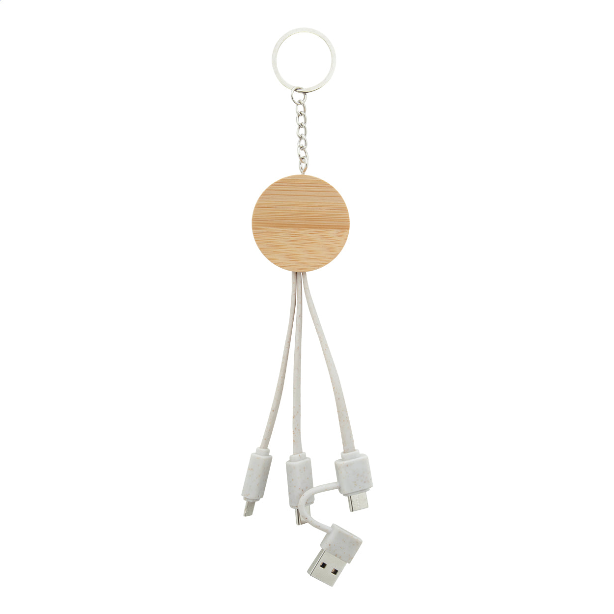 Mugory Portachiavi con cavi di ricarica USB