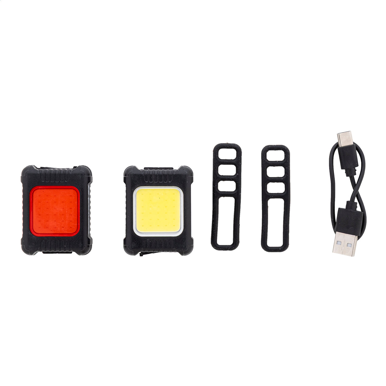 Cobik Set luci ricaricabili per bicicletta