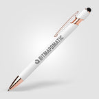 Alfa Stylus Pen with Rose Gold Trim
