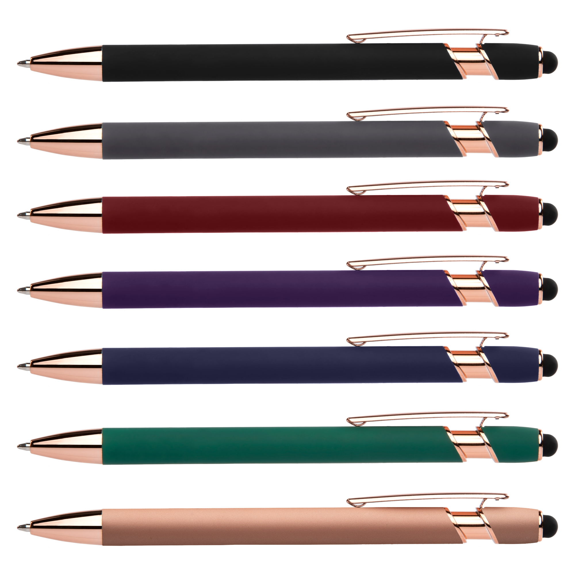 Alfa Stylus Pen with Rose Gold Trim
