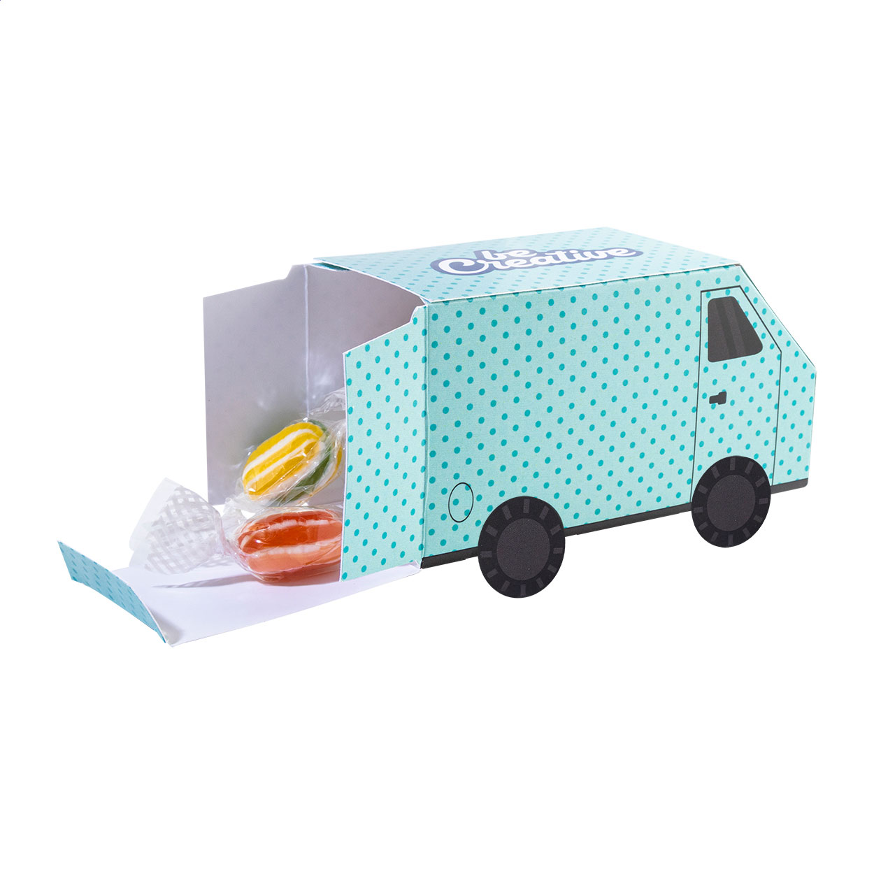 CreaCandy Truck Distributore personalizzabile di caramelle