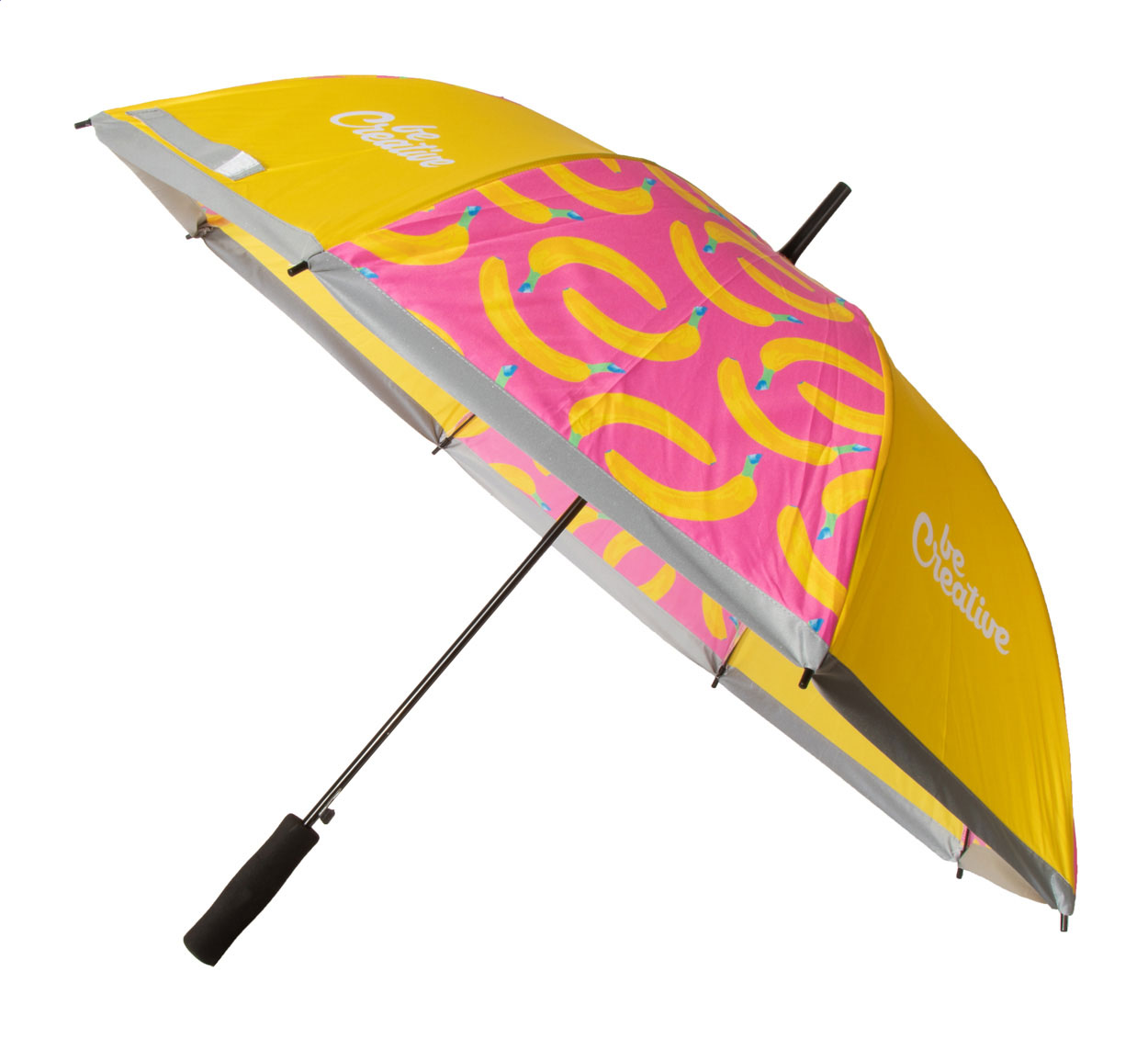 CreaRain Reflect Ombrello personalizzabile con bande riflettenti