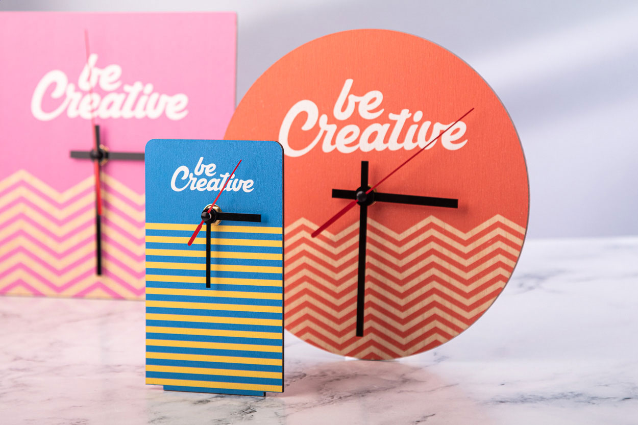 BeTime Wood B Orologio da parete personalizzabile