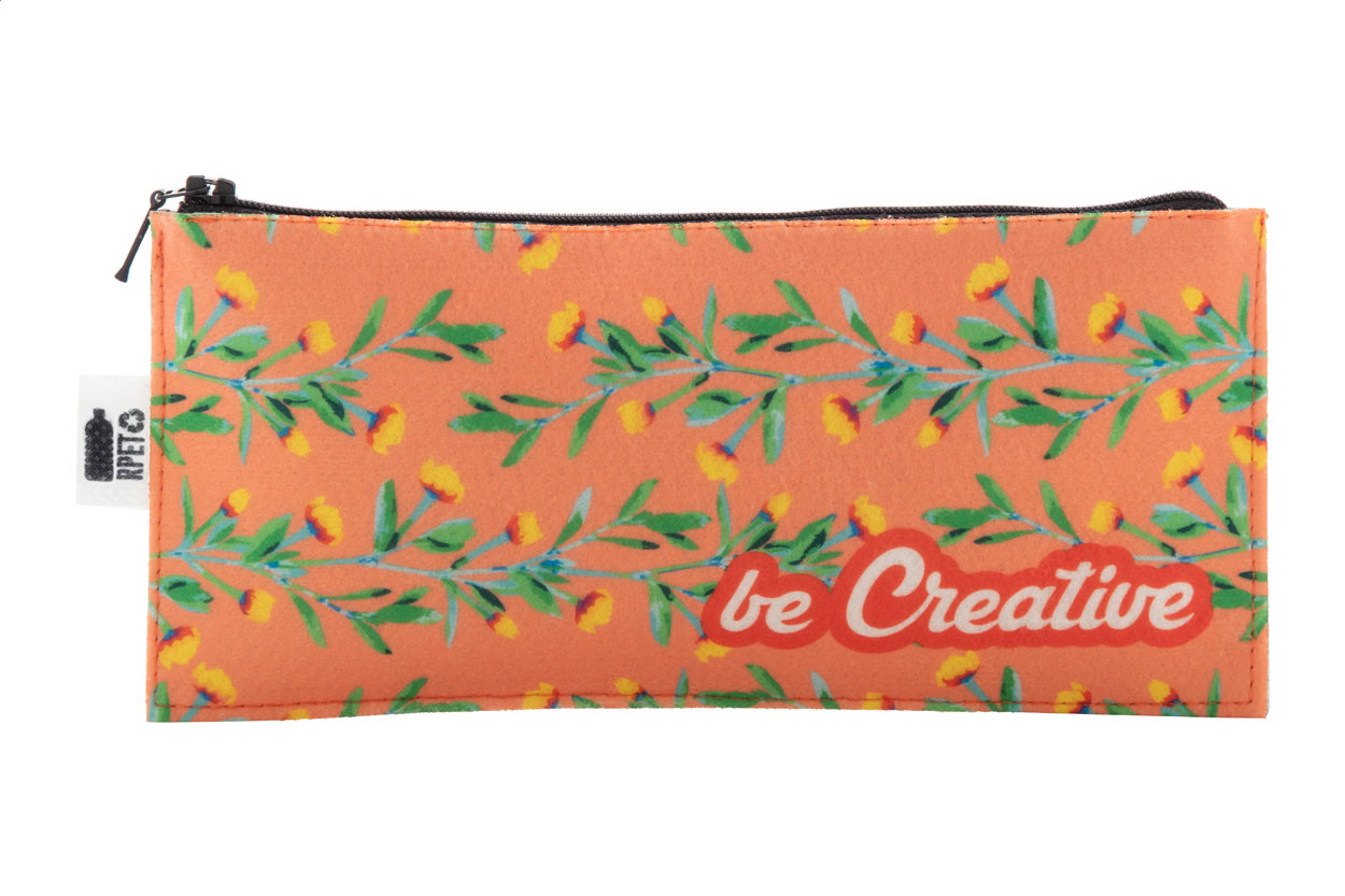 CreaFelt Pen Zip Astuccio per penne in RPET personalizzabile