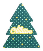 CreaClean Xmas Panno per occhiali personalizzabile a tema natalizio