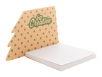 CreaStick Xmas Eco Blocchetto appunti personalizzabile, albero di Natale