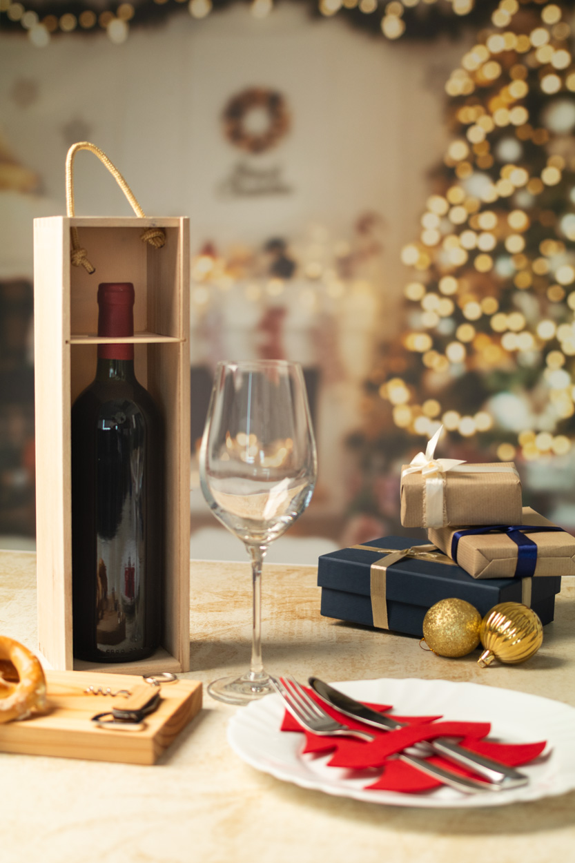 VinoBox Scatola per bottiglia vino personalizzabile