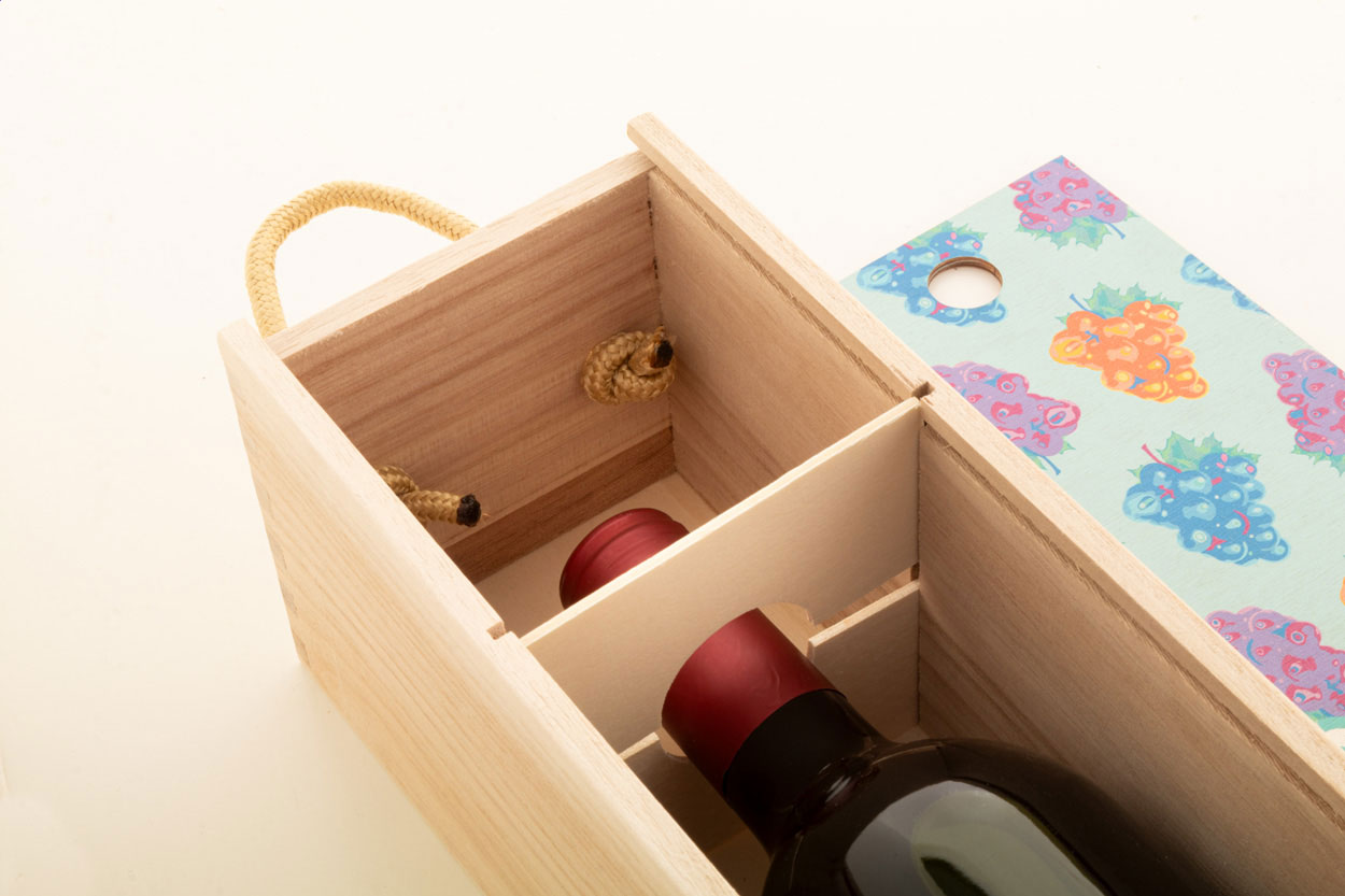 VinoBox Scatola per bottiglia vino personalizzabile