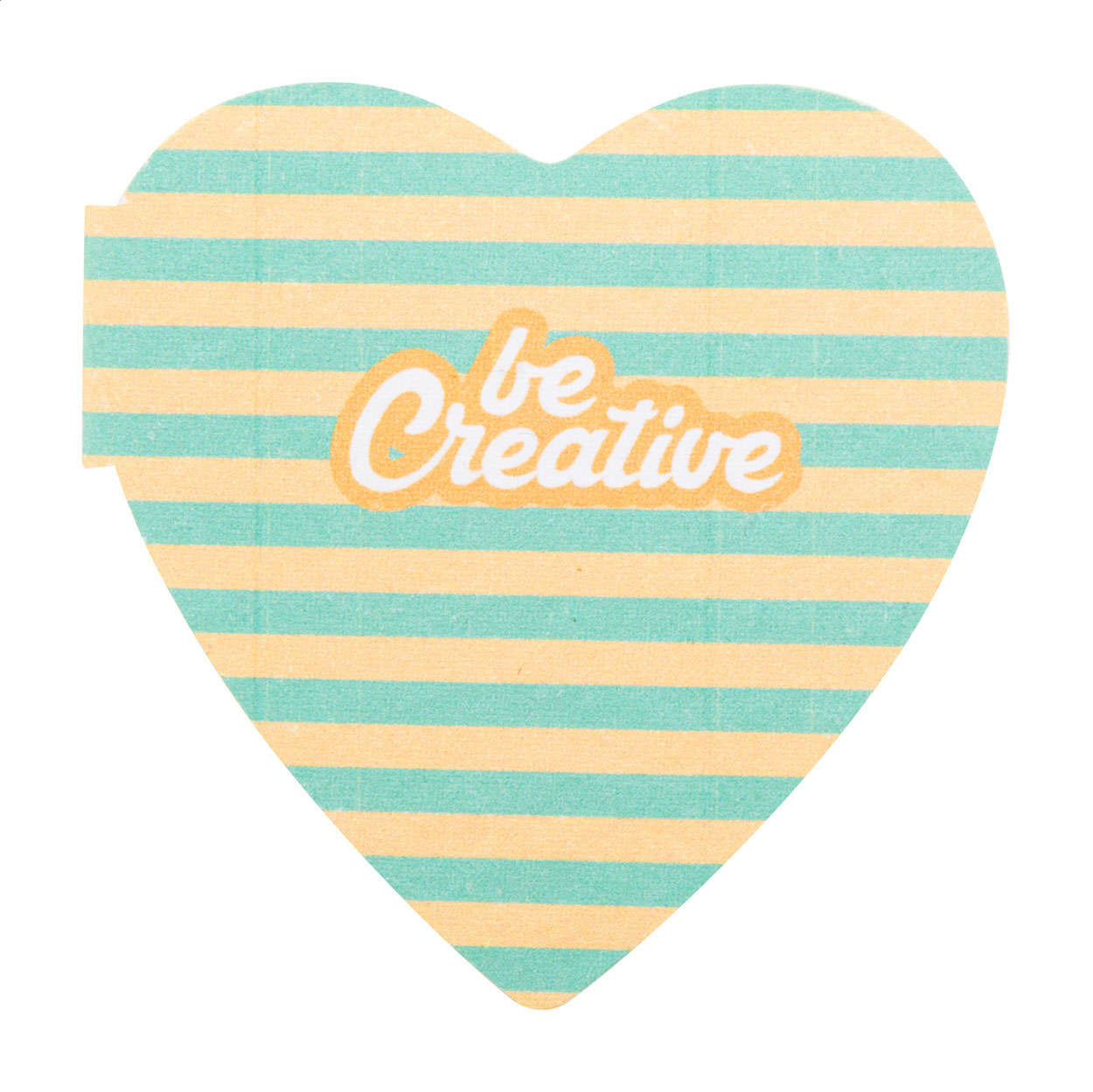 CreaStick Seed Heart Blocco appunti personalizzabile con fogli adesivi
