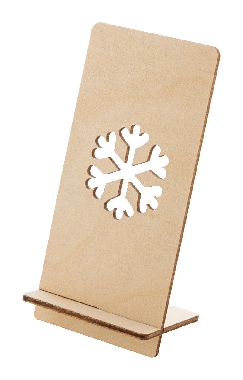 Kannykka Creative Portacellulare natalizio, fiocco di neve