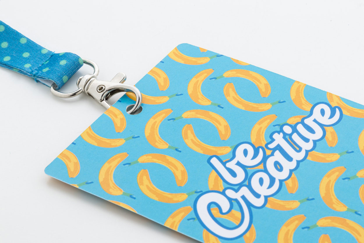 Entry Badge in cartoncino personalizzabile