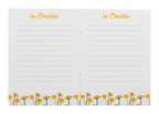 CreaNote Plus A6 Seed quaderno di carta con semi personalizzato
