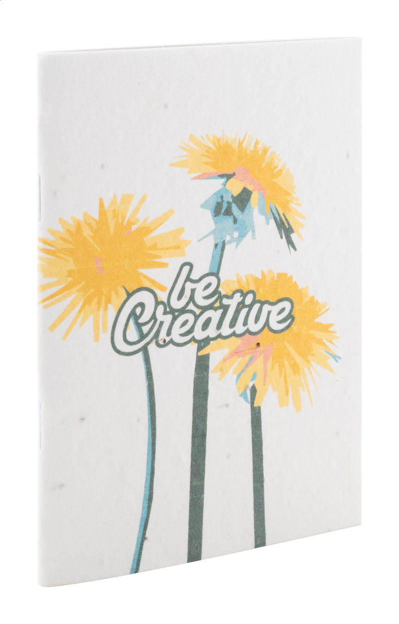 CreaNote Plus A6 Seed quaderno di carta con semi personalizzato