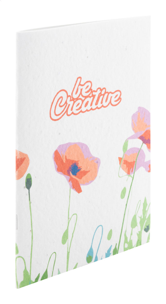 CreaNote Plus A5 Seed quaderno di carta con semi personalizzato