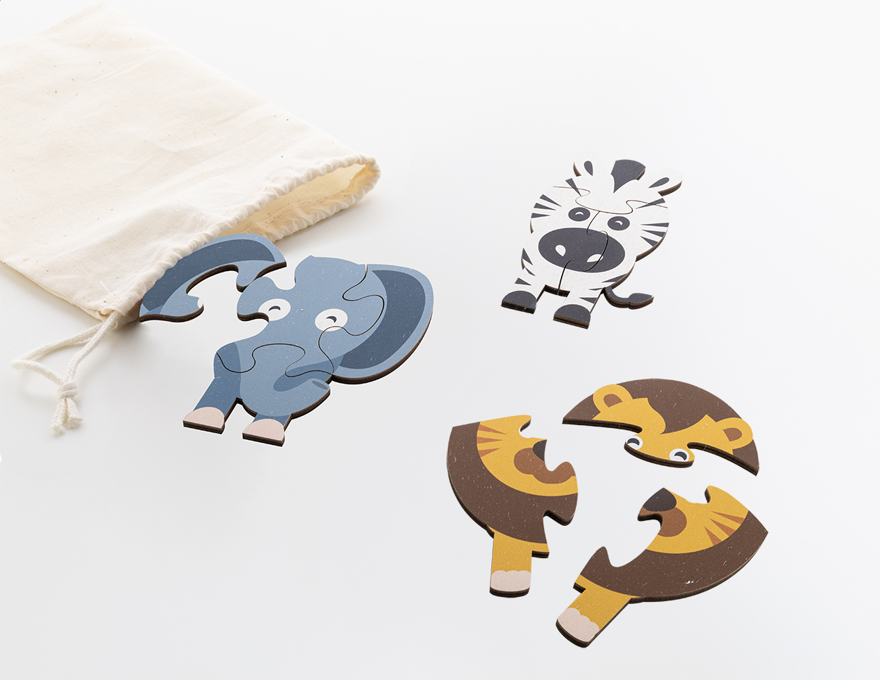 Zoofrik gioco di puzzle, animali