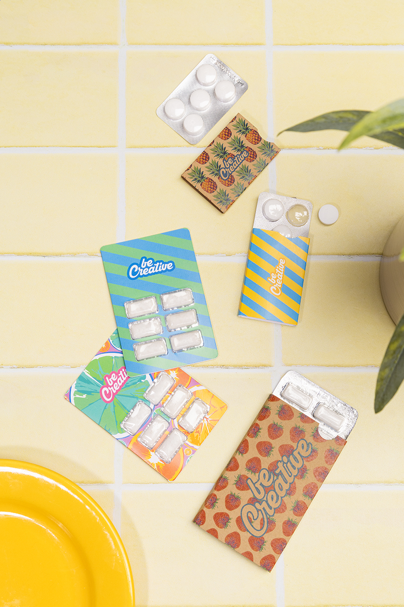 CreaMint 5 Mentine in blister personalizzabile
