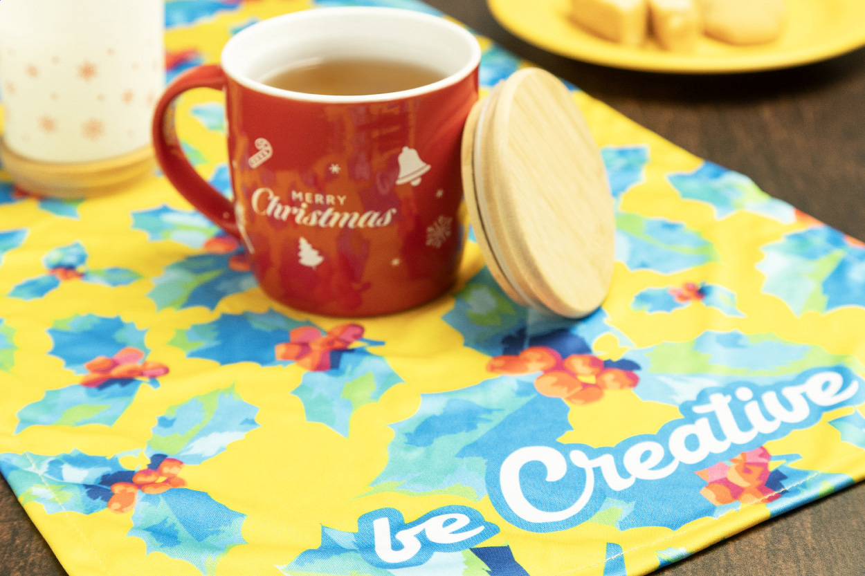 PrinTable S runner da tavolo in RPET personalizzato