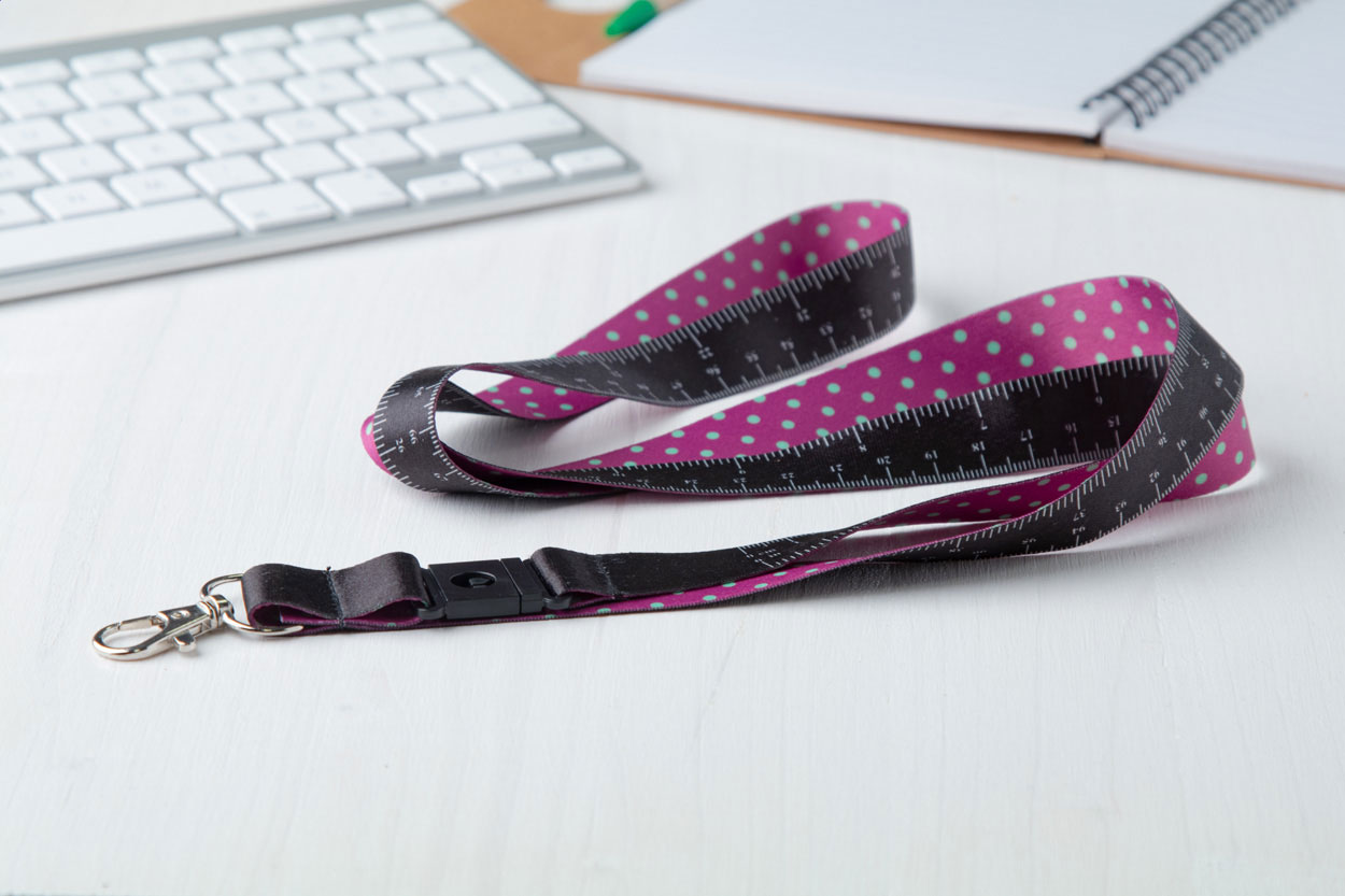 Subyard E lanyard con stampa in sublimazione