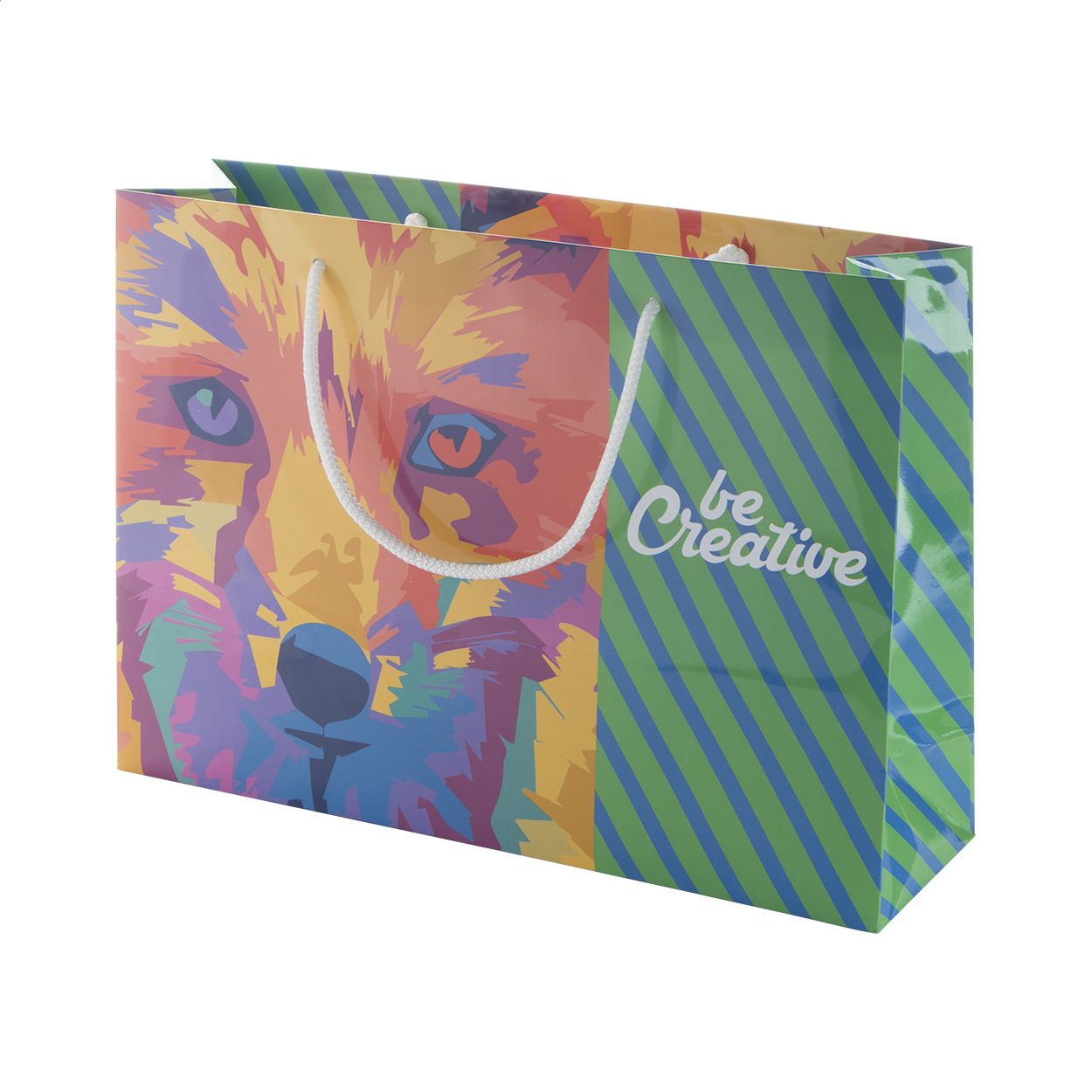 CreaShop H sacchetto carta personalizzabile