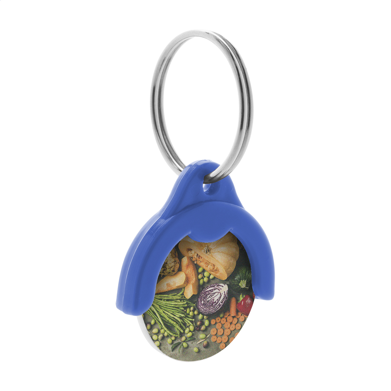 Token portachiavi con gettone