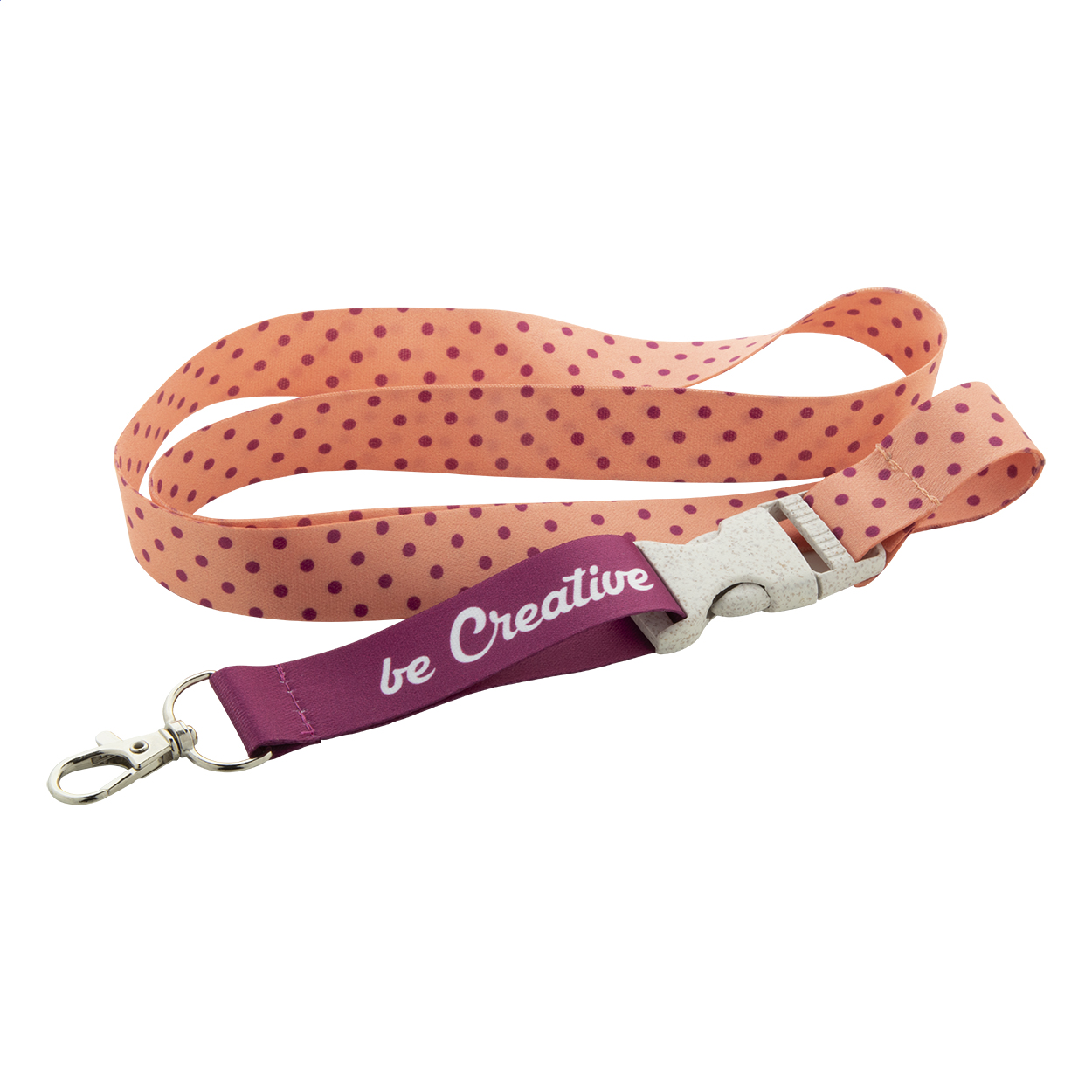 Subyard C Eco lanyard personalizzabile con stampa in sublimazione