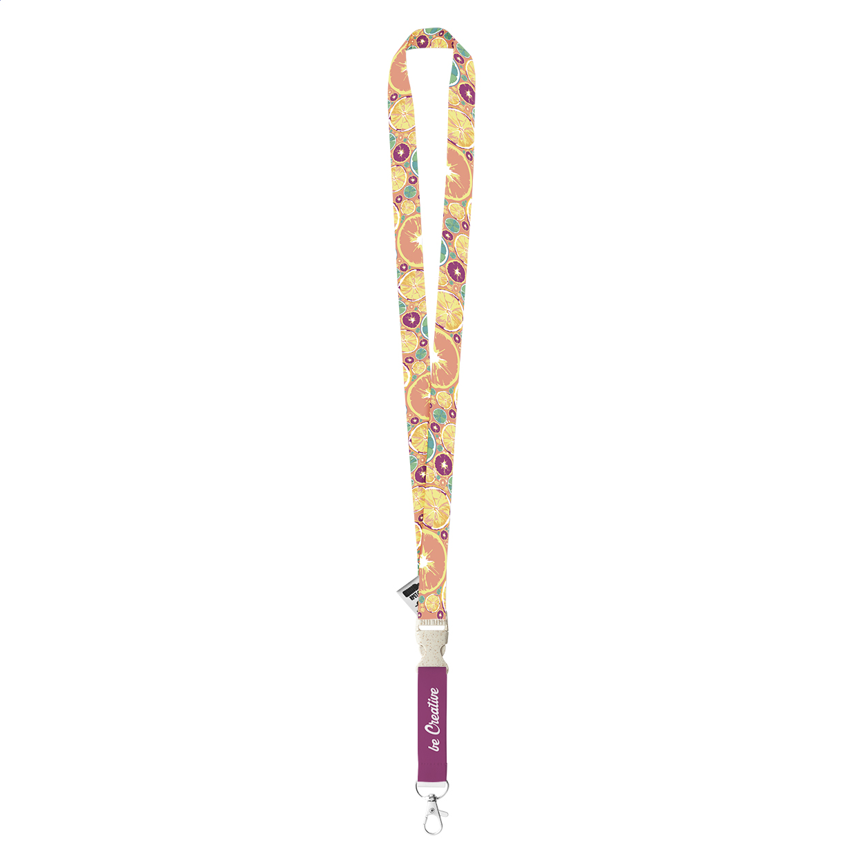 Subyard C Eco lanyard personalizzabile con stampa in sublimazione