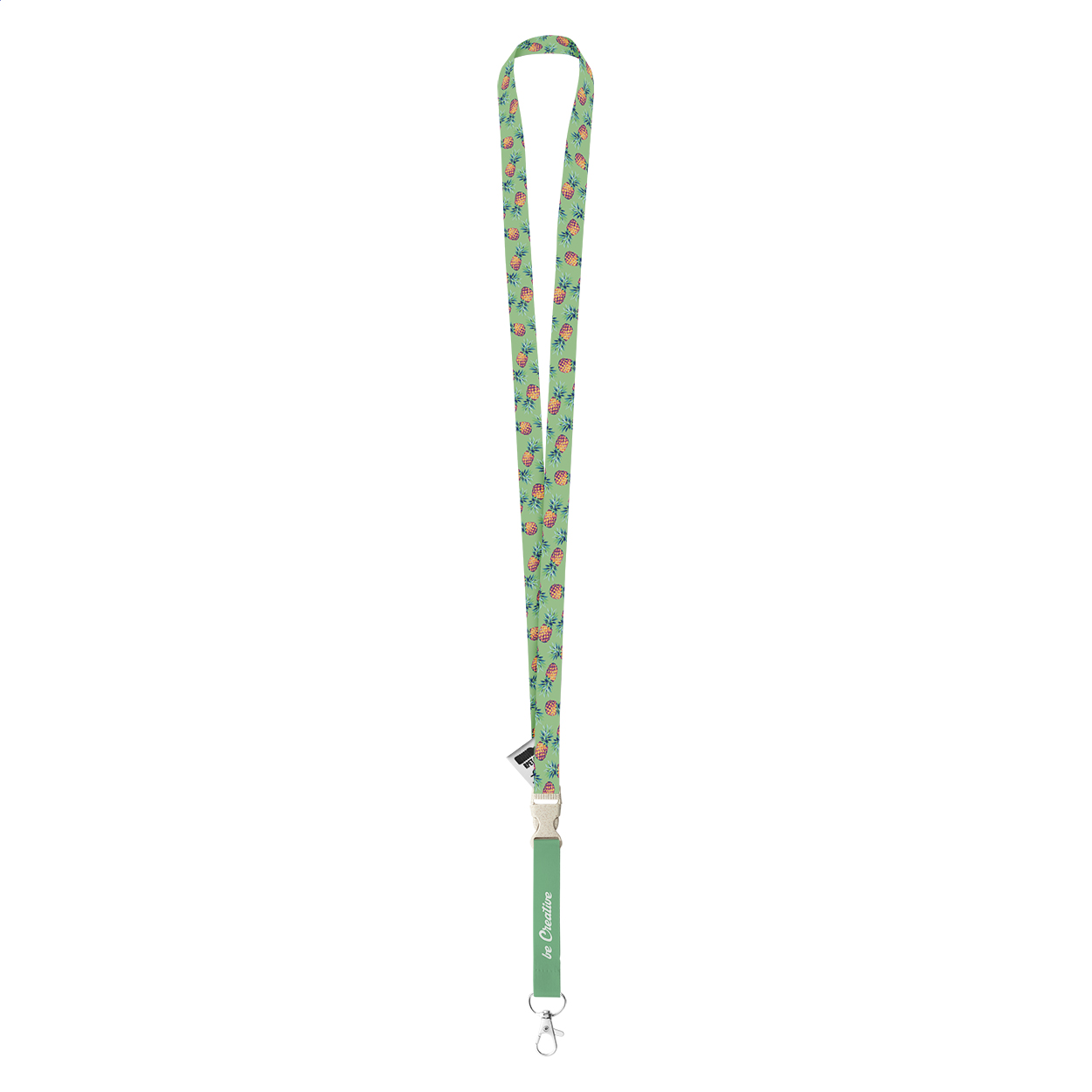 Subyard 15 C Eco lanyard personalizzabile con stampa in sublimazione