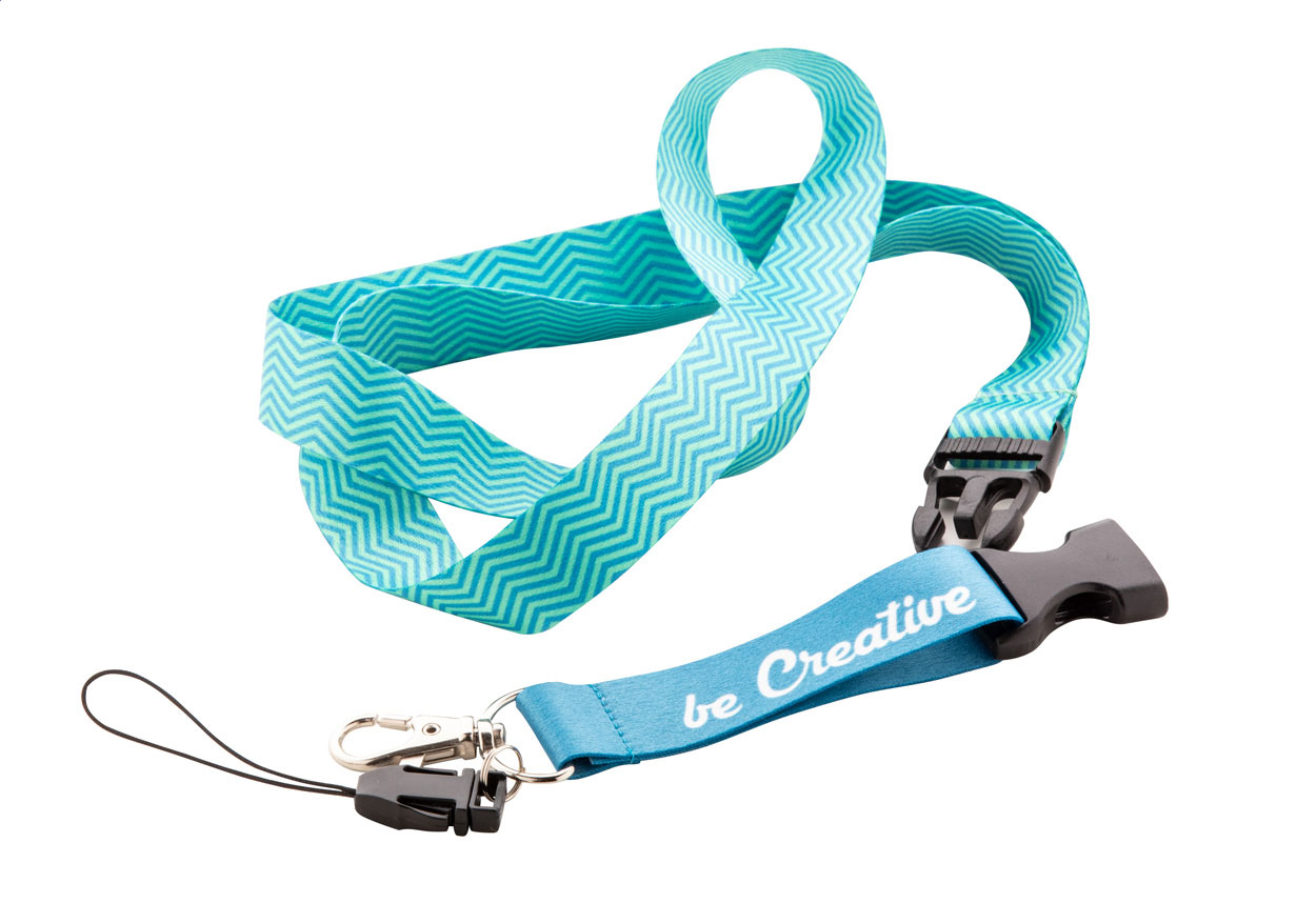Subyard D RPET lanyard stampa sublimazione