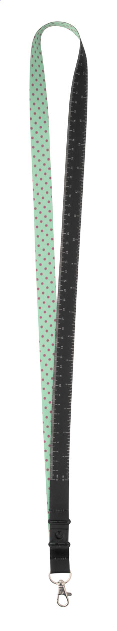 Subyard E RPET lanyard con stampa in sublimazione