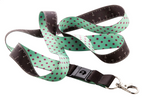 Subyard E RPET lanyard con stampa in sublimazione