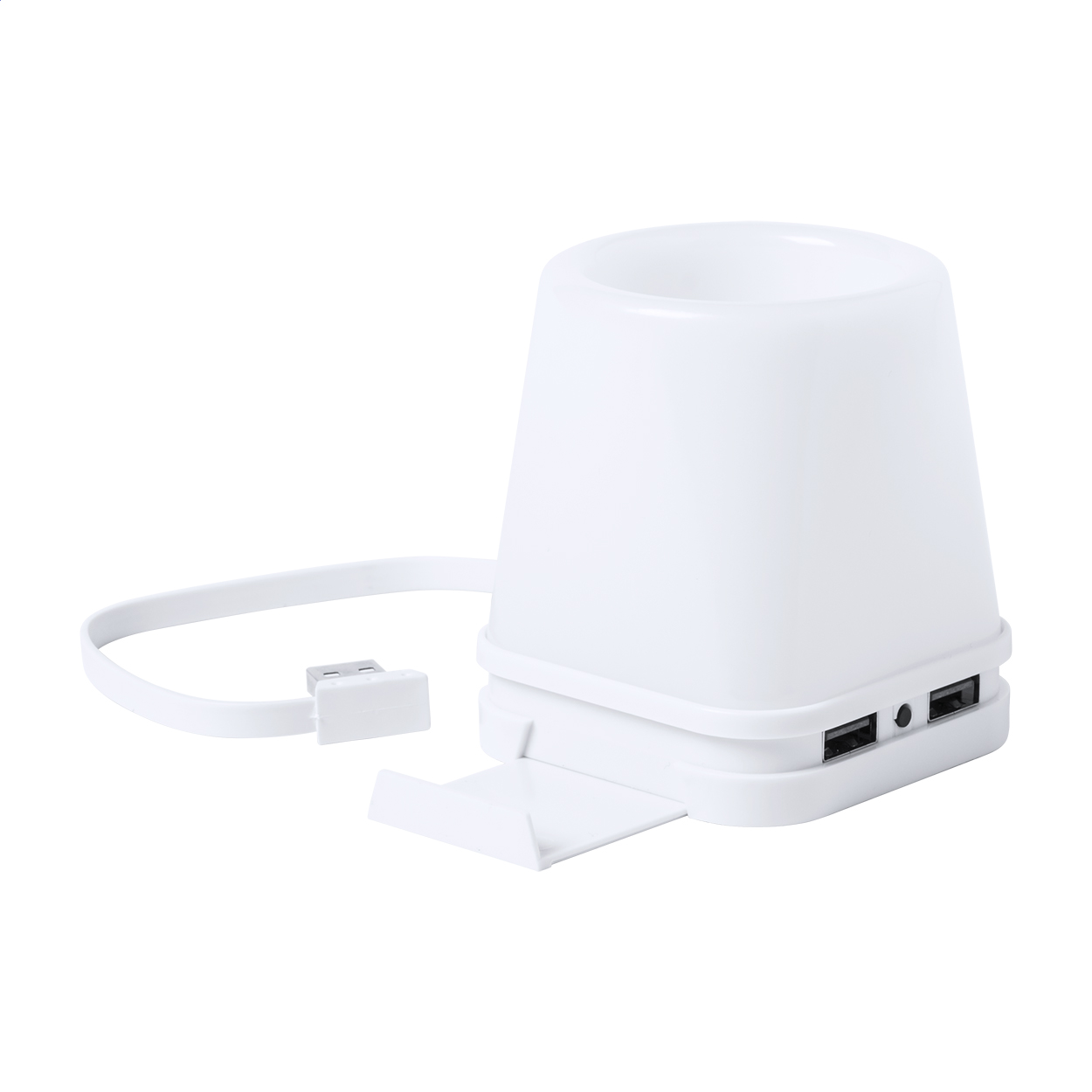 Lumeo portapenne con hub USB