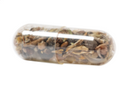Flocca capsula con semi di fiori
