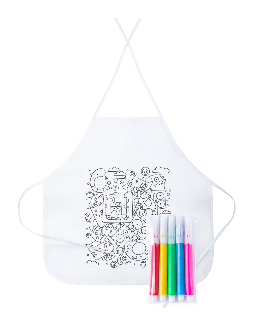 Yolen grembiule da colorare