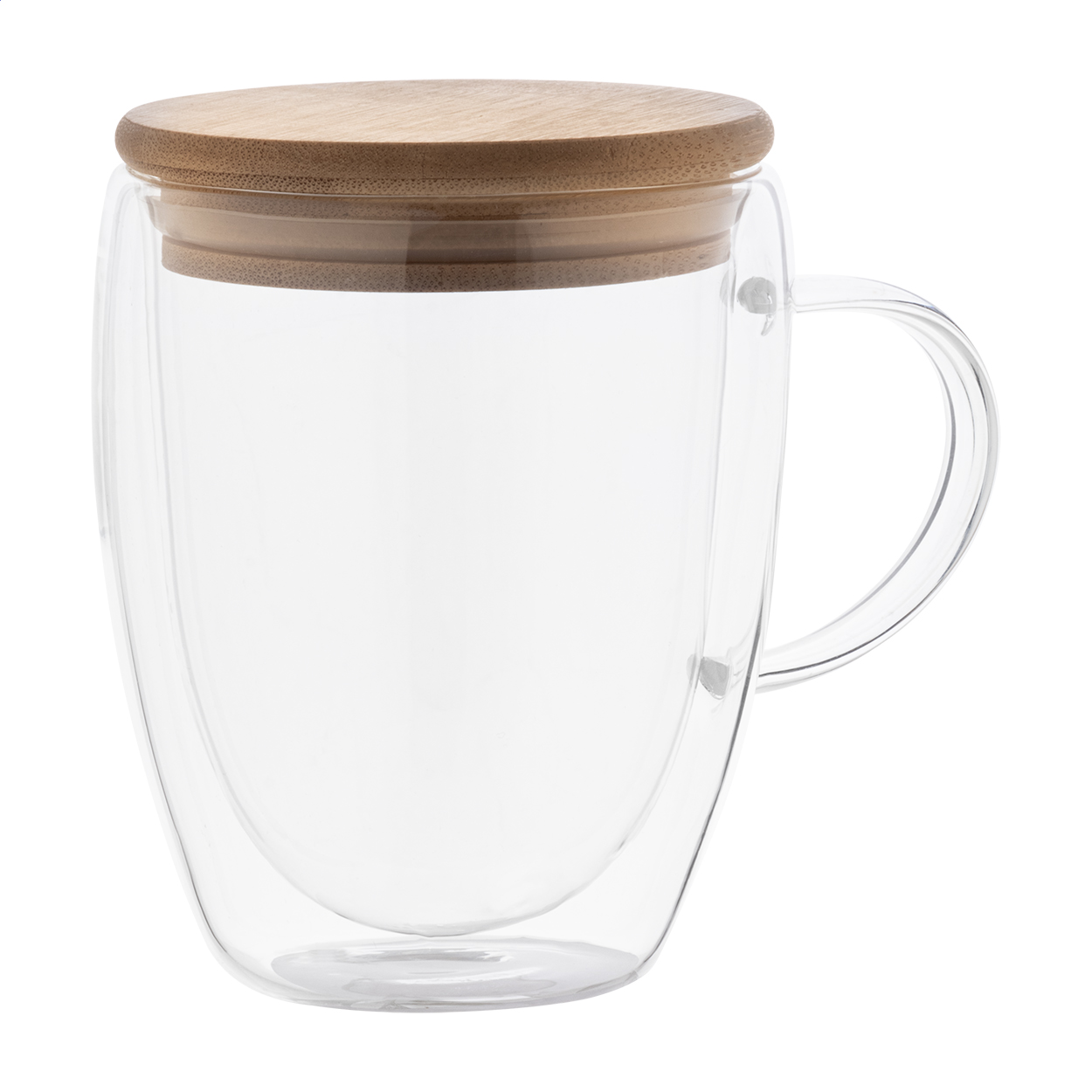 Grobina Tazza termica in vetro borosilicato