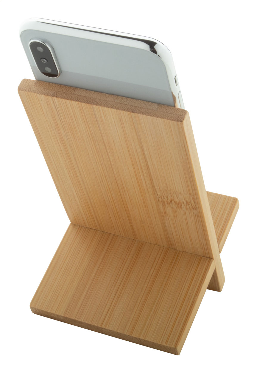 Gibba supporto cellulare in bambù