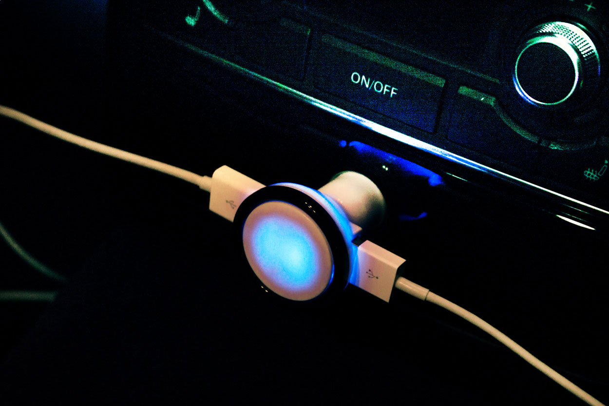 BiPower caricabatterie USB da auto