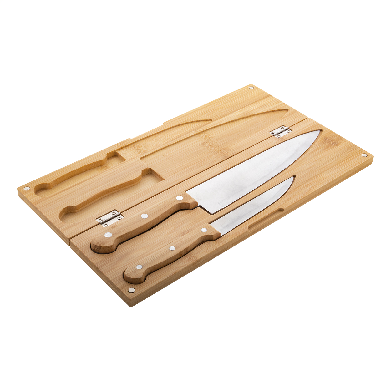 Sanjo Set coltelli con manici in bambù