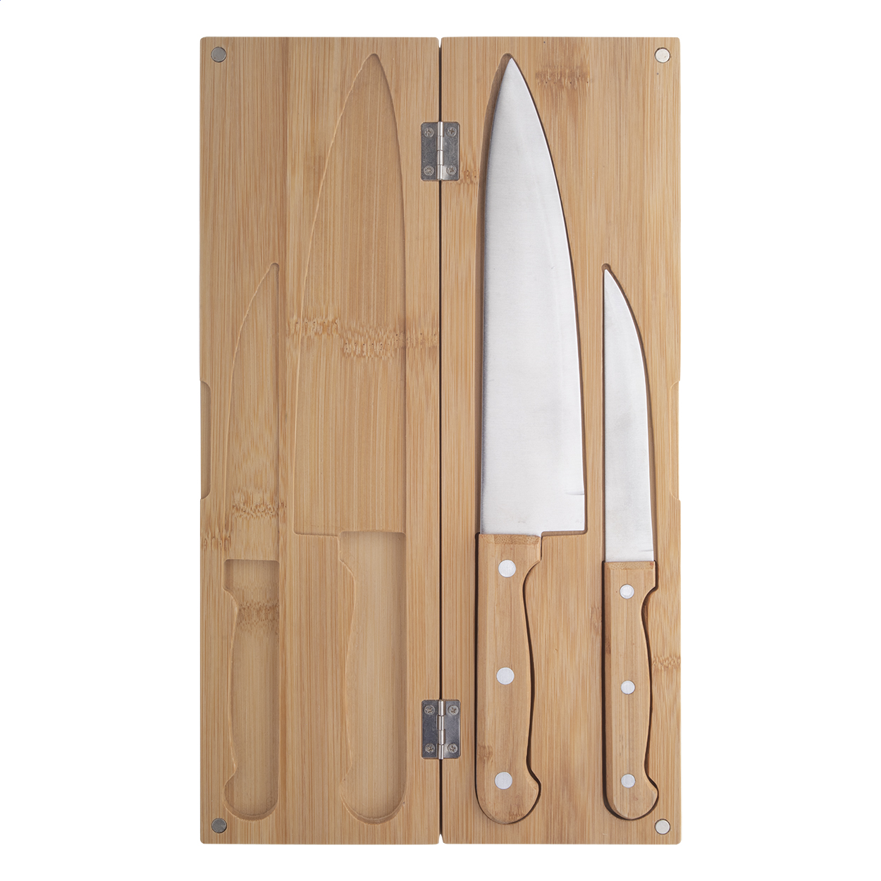 Sanjo Set coltelli con manici in bambù