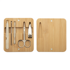 Manoky Set manicure in bambù