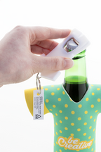 Soccer Portachiavi con apribottiglie