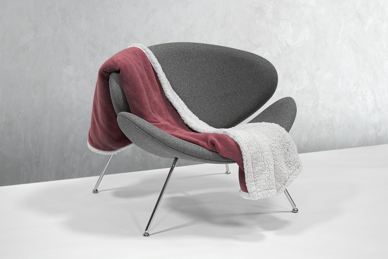 Sammia coperta in pile